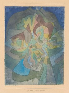 Blumen in der Vase, 1929 door Paul Klee