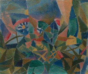 Bloemenbed door Paul Klee