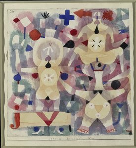 Carnaval in de Sneeuw door Paul Klee