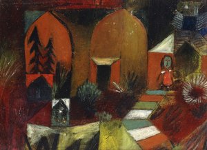 Kind als kluizenaar door Paul Klee