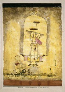 Dans jij monster op mijn zachte lied!, 1922 door Paul Klee