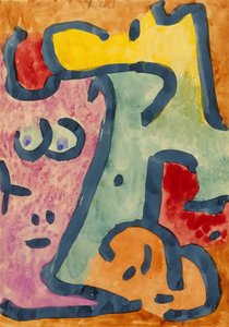 Die Schattige door Paul Klee