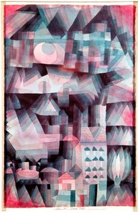 Droomstad (Traumstadt) door Paul Klee