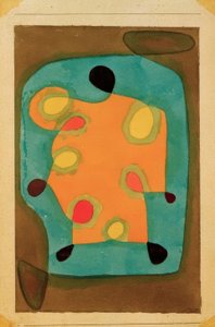 Ontwerp voor een mantel door Paul Klee