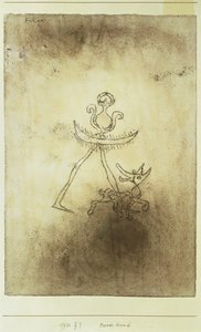 Trouwe hond door Paul Klee