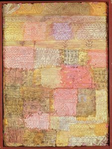 Florentijnse woonwijk door Paul Klee