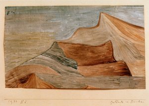Gebied in het zuiden door Paul Klee