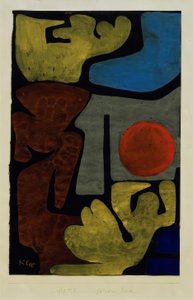 Götzen-park door Paul Klee