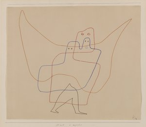 In engelenzorg, 1931 door Paul Klee