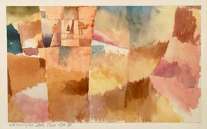 Kairouan, voor de poorten door Paul Klee
