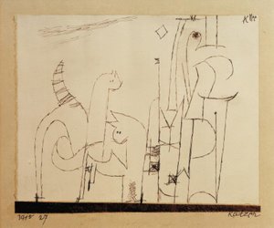 Katten door Paul Klee