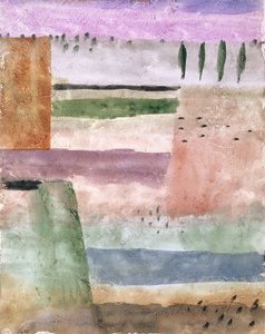 Landschap met populieren, 1929