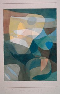 Licht Broadering I door Paul Klee