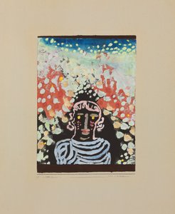 Portret in de Prieel door Paul Klee