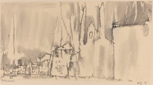 Ludwigstrasse door Paul Klee