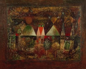 Nachtelijke festiviteiten door Paul Klee