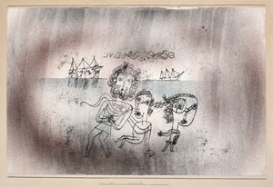 Odysseus door Paul Klee