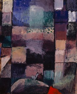 Op een motief uit Hammamet, 1914 door Paul Klee