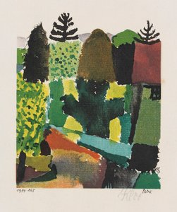 Park, 1914 door Paul Klee
