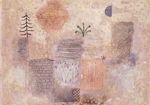 Park met de Koele Halve Maan door Paul Klee