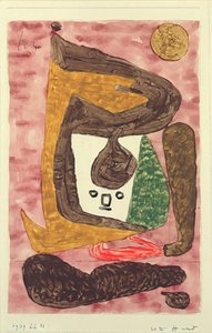 Rode Hand door Paul Klee