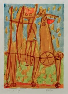 Ridder door Paul Klee