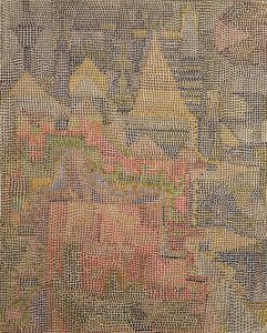 Kasteeltuin door Paul Klee