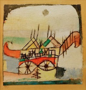 Sfinxachtig door Paul Klee