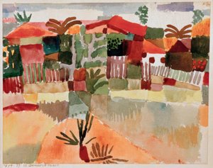St. Germain bij Tunis door Paul Klee