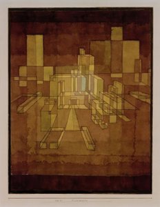 Stadsgezicht door Paul Klee