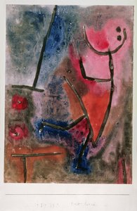 Trappen naar beneden door Paul Klee