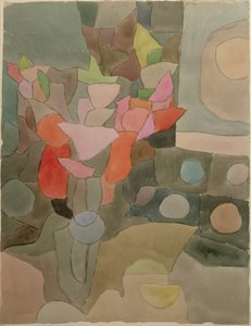 Stilleven met Gladiolen door Paul Klee