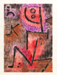Blijft gloeien door Paul Klee