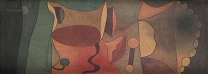 Stilleven in breedte, 1932 door Paul Klee