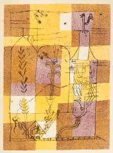 Verhaal à la Hoffmann door Paul Klee