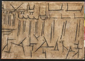 Tempelfeest door Paul Klee