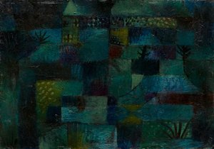 Terrastuin, 1920 door Paul Klee