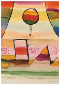 De Ballon in het Raam, 1929 door Paul Klee
