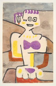 Het meisje in het noorden door Paul Klee