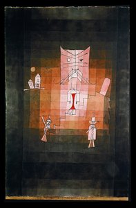 De Berg van de Heilige Kat door Paul Klee