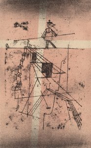 De Koorddanser door Paul Klee