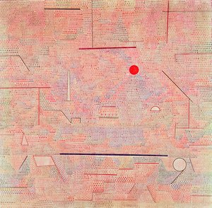 Het licht en nogal veel door Paul Klee