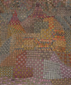 Stadskasteel Kr.. door Paul Klee