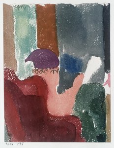 Violet pet door Paul Klee