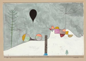 Winterbeeld door Paul Klee