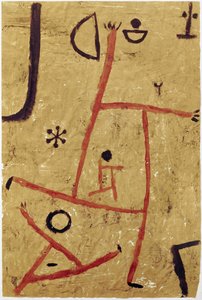 Met Bijzondere Hoofden door Paul Klee