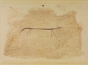 Ruikend dier door Paul Klee