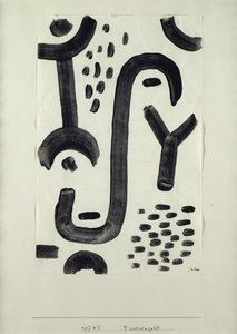 Y geïsoleerd door Paul Klee