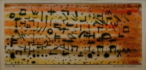 Vernietigd Egypte door Paul Klee