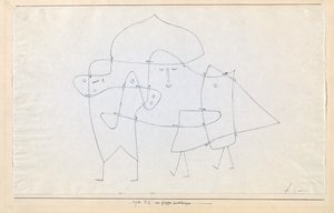 Zur Gruppe geschlungen Enlacés en un groupe, 1930